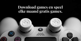 Download Games En Speel Gratis Bootstrap-Sjablonen