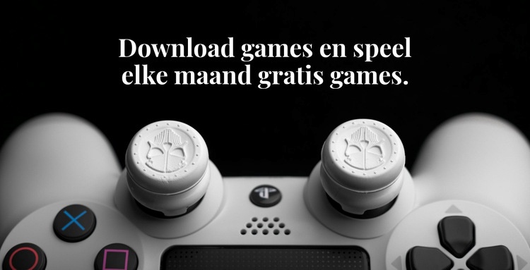 Download games en speel gratis Website ontwerp