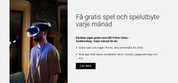 Få Gratis Spel - HTML-Sidmall