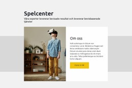 Spelcenter - HTML-Sidmall