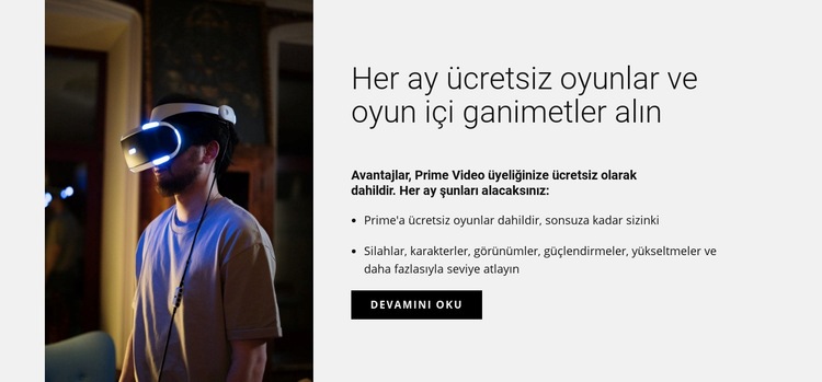 Ücretsiz oyunlar edinin Web Sitesi Oluşturucu Şablonları