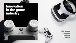 Innovation In Games Industry