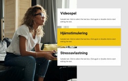 Spel För Alla Intressen Responsiv Html