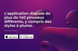 Meilleure Application D'Art Numérique – Modèle Premium