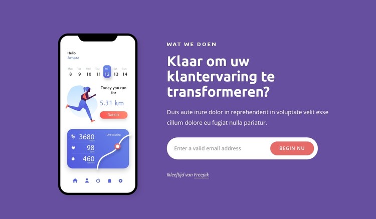 Wij ontwikkelen zowel Android- als iOS-applicaties CSS-sjabloon