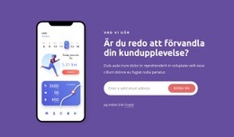 Vi Utvecklar Både Android- Och IOS-Applikationer Grundläggande HTML-Mall Med CSS