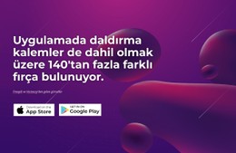 En Iyi Dijital Sanat Uygulaması Için Web Sitesi Tasarımı