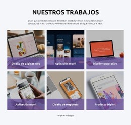 Trabajos De Estudio Digital - Plantilla Creativa Multipropósito