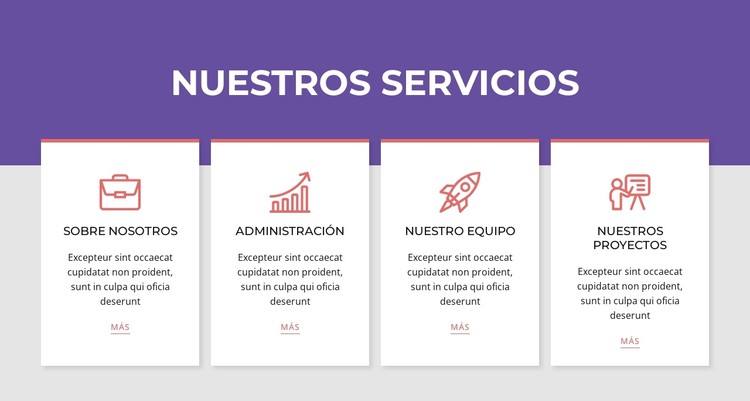 Servicios en repetidor de red Plantilla CSS