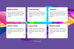 Creemos En La Innovación Y La Resolución Creativa De Problemas. - Tema De WordPress De Arrastrar Y Soltar
