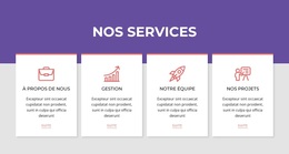 Services Dans Le Répéteur De Réseau - Un Magnifique Thème WordPress