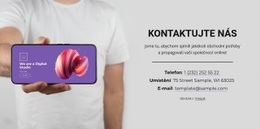 Umístění A Kontakty – Bezplatná HTML Šablona