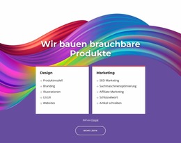 Wir Bauen Großartige Produkte - Schöne Joomla-Vorlage