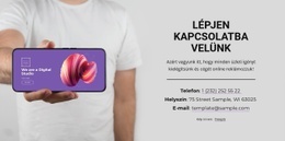 Helyszín És Elérhetőségek - Ingyenes HTML-Sablon