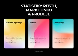 Vestavěné Vícenásobné Rozvržení Pro 3 Sloupce S Přechodem Na Pozadí