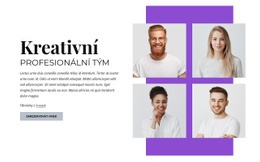 Kreativní Profesionální Tým - Šablona Webové Stránky