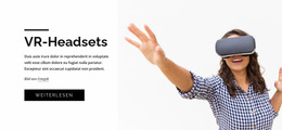VR-Headsets - Anpassbare Professionelle Joomla-Vorlage