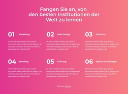 Fang An Zu Lernen – Premium-WordPress-Theme