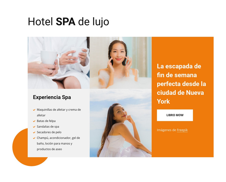 Fin de semana perfecto Plantilla HTML