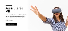 Auriculares VR - Hermosa Plantilla HTML5