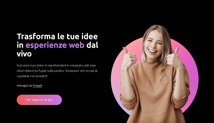 Gestione dell'esperienza web Modello CSS