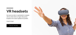 VR Headsets - Customizable Professional Joomla Template