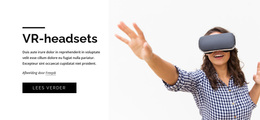 VR-Headsets - Gratis Download Van WordPress-Thema