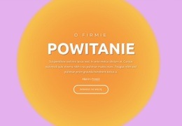 Witamy Blok Na Abstrakcyjnym Tle #Website-Design-Pl-Seo-One-Item-Suffix