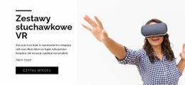 Słuchawki VR - Darmowy Szablon Strony Internetowej