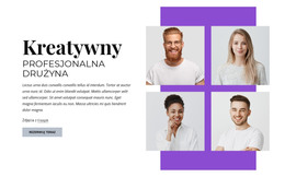 Projektowanie Stron Internetowych Dla Kreatywny Profesjonalny Zespół