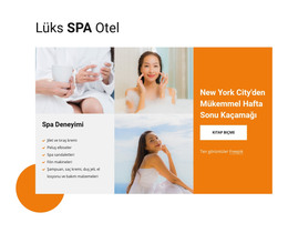 Mükemmel Bir Hafta Sonu - HTML Sayfası Şablonu