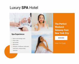 Perfect Weekend - Website Mockup Template