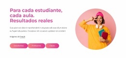 Resultados Reales - Creador Web