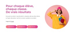 De Vrais Résultats - Modèle De Page HTML