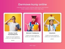 Najlepsze Darmowe Kursy Online - Szablony Projektów Stron Internetowych