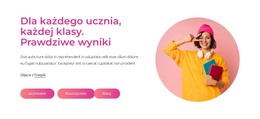 Prawdziwe Wyniki - Szablon Strony HTML