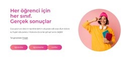 Gerçek Sonuçlar - Şablonlar Web Sitesi Tasarımı