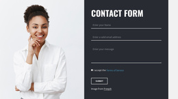 Templates Extensions For Contact Form With Image