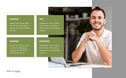 Wir Beraten Führungskräfte Bei Der Strategie - Website-Vorlagen