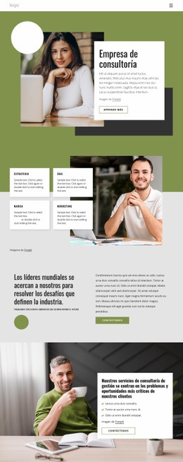 Plantilla Web Adaptable Para Empiece A Innovar