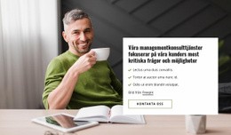 Resultat Och Partnerskap Enkel HTML CSS-Mall