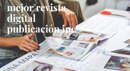 Impresionante Creador De Sitios Web Para Mejor Revista Digital