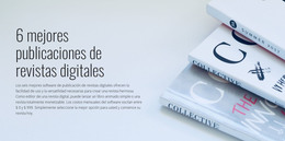 Plantilla De Sitio Para Publicación De Revistas Digitales