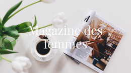 Magazine Femme – Modèle De Site Web HTML