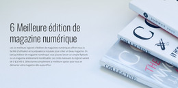 Modèle De Site Pour Publication De Magazines Numériques