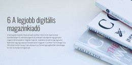 Digitális Folyóiratkiadás – Testreszabható Sablon