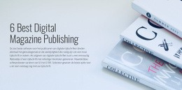 Digitaal Uitgeven Van Tijdschriften - Gratis HTML5-Sjabloon