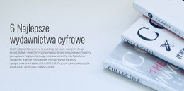 Szablon Jednej Strony Dla Publikowanie Magazynów Cyfrowych