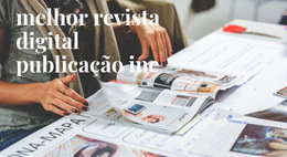 Melhor Revista Digital - Download Gratuito Do Modelo De Site