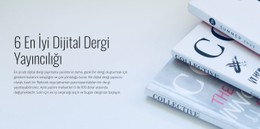 Dijital Dergi Yayıncılığı Basit CSS Şablonu